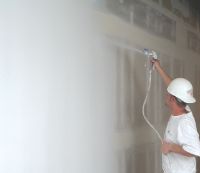 Applying a level 5 finish on an interior wall